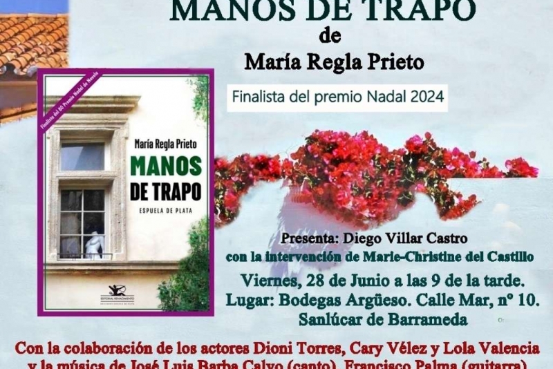Presentación de 'Manos de trapo' en Sanlúcar de Barrameda