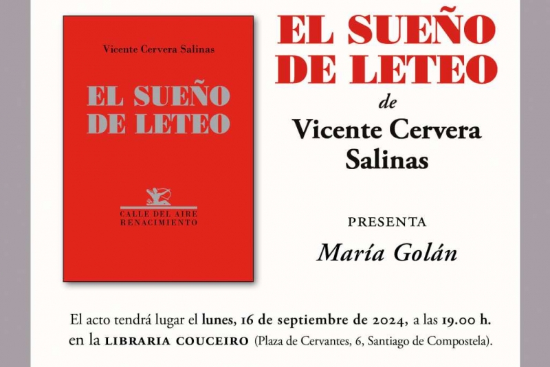 Presentación de 'El sueño de Leteo' en Santiago de Compostela