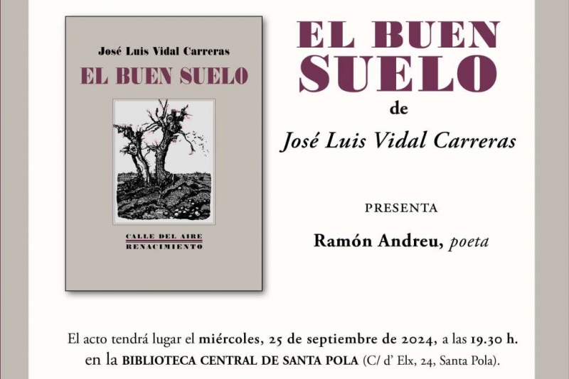 Presentación de 'El buen suelo' en Santa Pola