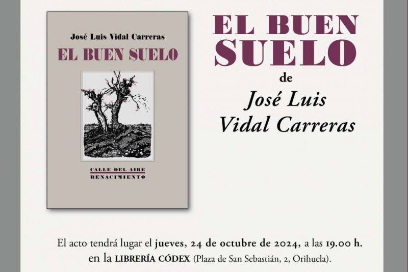 Presentación de 'El buen suelo' en Orihuela