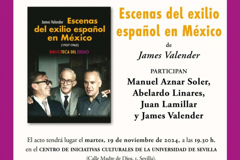 Presentación de 'Escenas del exilio español en México' en Sevilla