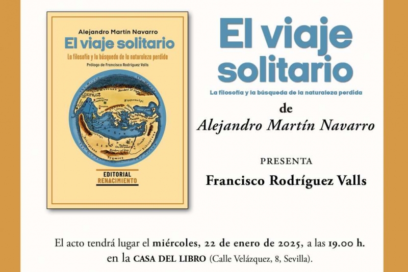 Presentación de 'El viaje solitario' en Sevilla